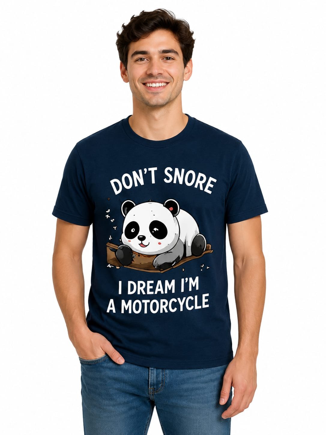 Air jet spun round neck T-shirt for men's