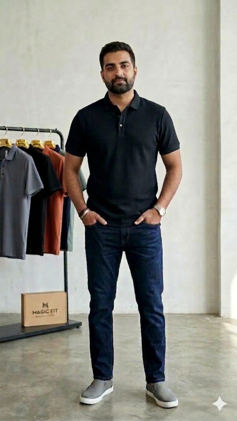 Mens Half Sleeve Polo NeckTshirt 2007