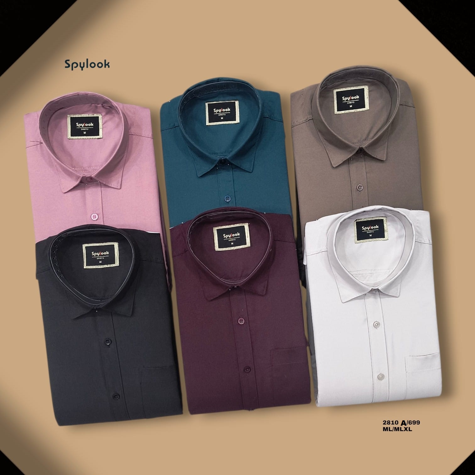 ML CREATION SPYLOOK PLAIN SHIRT 2810A/MLXL