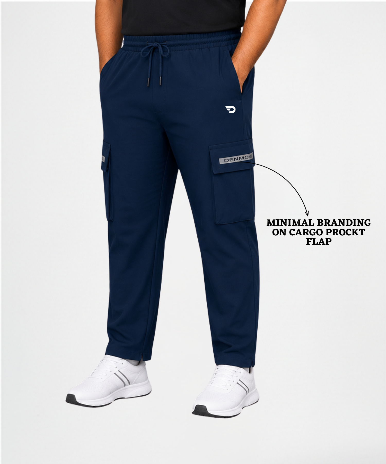 Imported Ns Parachute Lycra Plus Size Cargo (145 GSM, 20% Lycra)