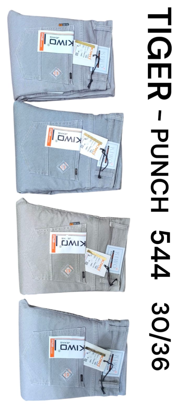 Kivo Jeans- Tiger- Punch 544