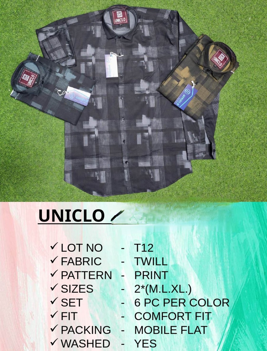 Men's Shirts- UNICOLO