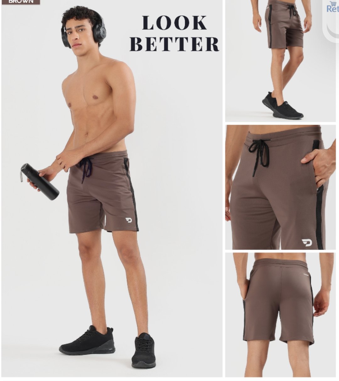 Stretch Shorts - Imported 4way Taiwan Lycra (GSM 250)