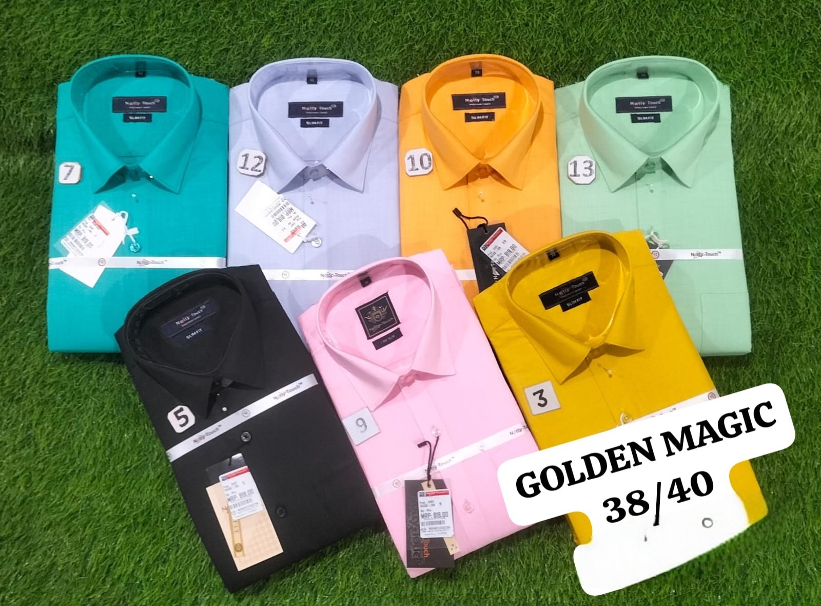 Men's Shirts- Golden Magic