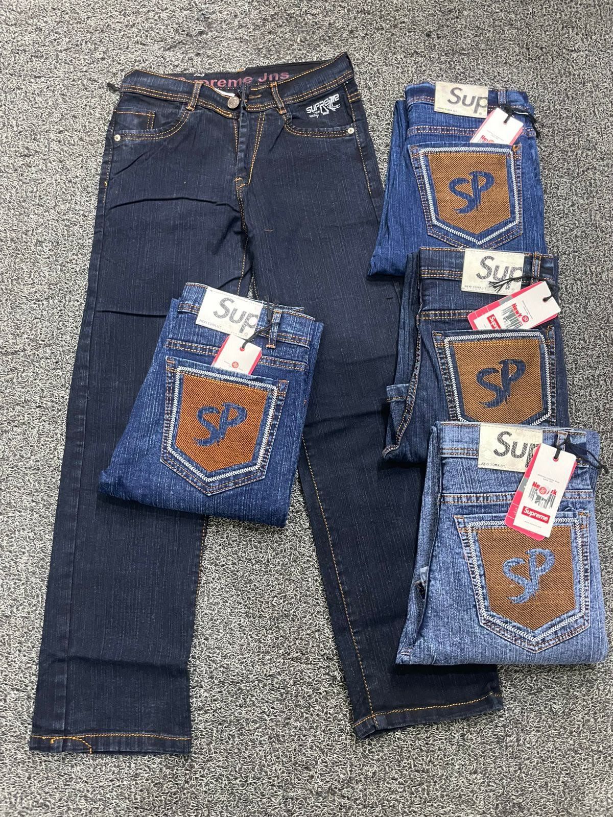 Star Denim Ring Slub Jeans