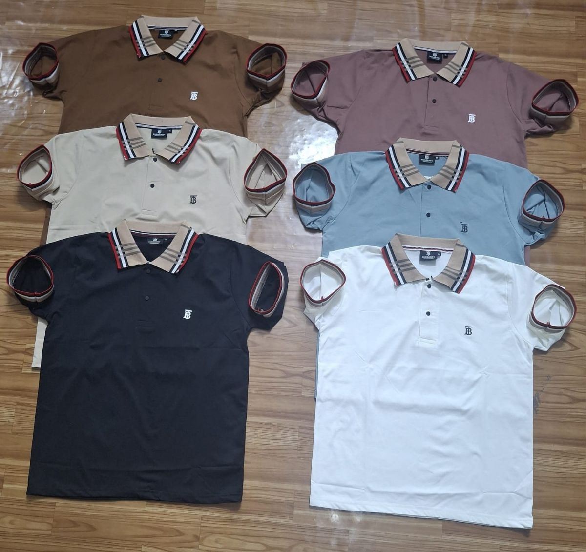 Polo Collared Neck T-shirts For Men's