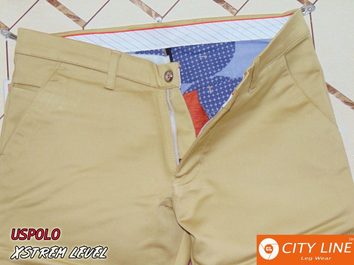 Men's cotton Knitted Premium Gold Beige Pant- 9080