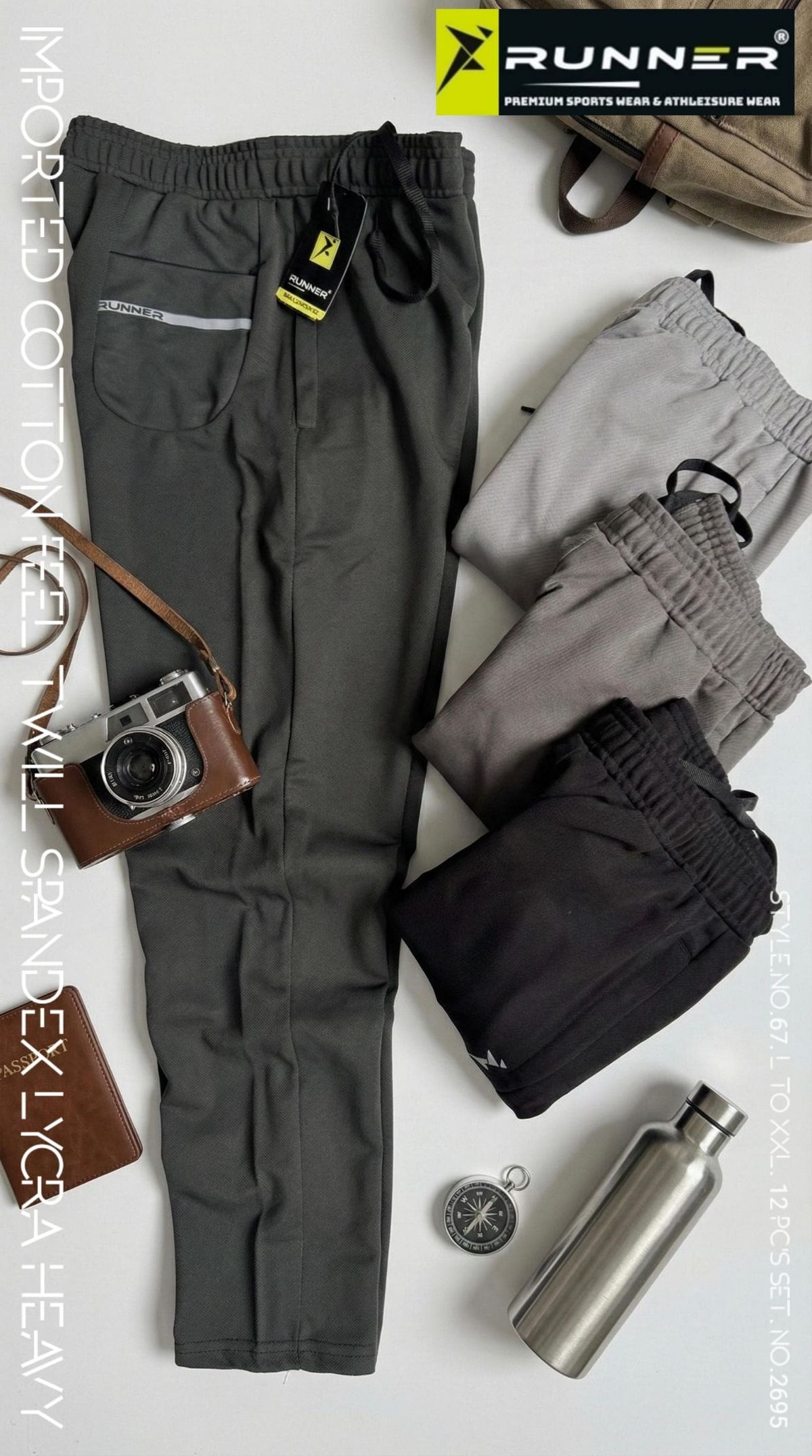 RUNNER Men's Trackpants D No- 67