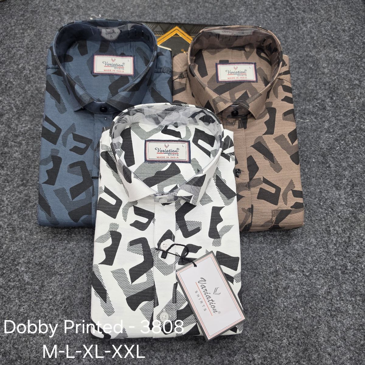 Variation Men's Shirts- 3808