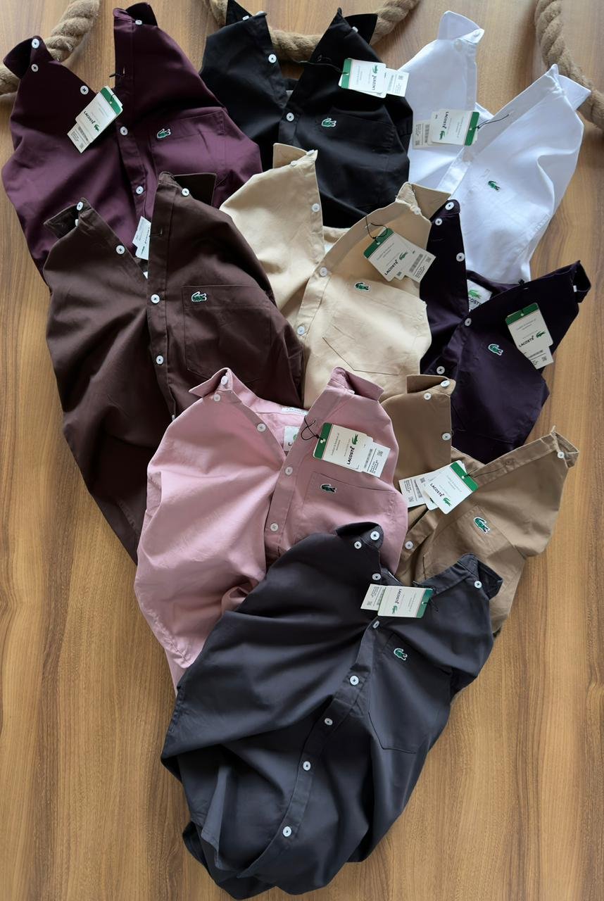 PLAIN 50-50 TWILL SHIRT