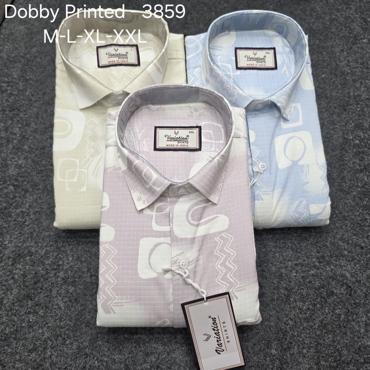 Variation Men's Shirts- 3859