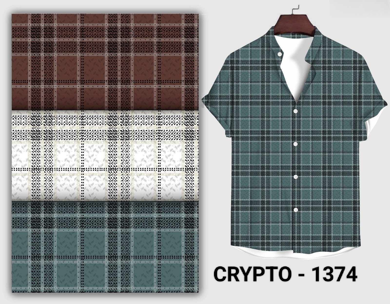 Ranker Men's Shirts- Crypto 1374