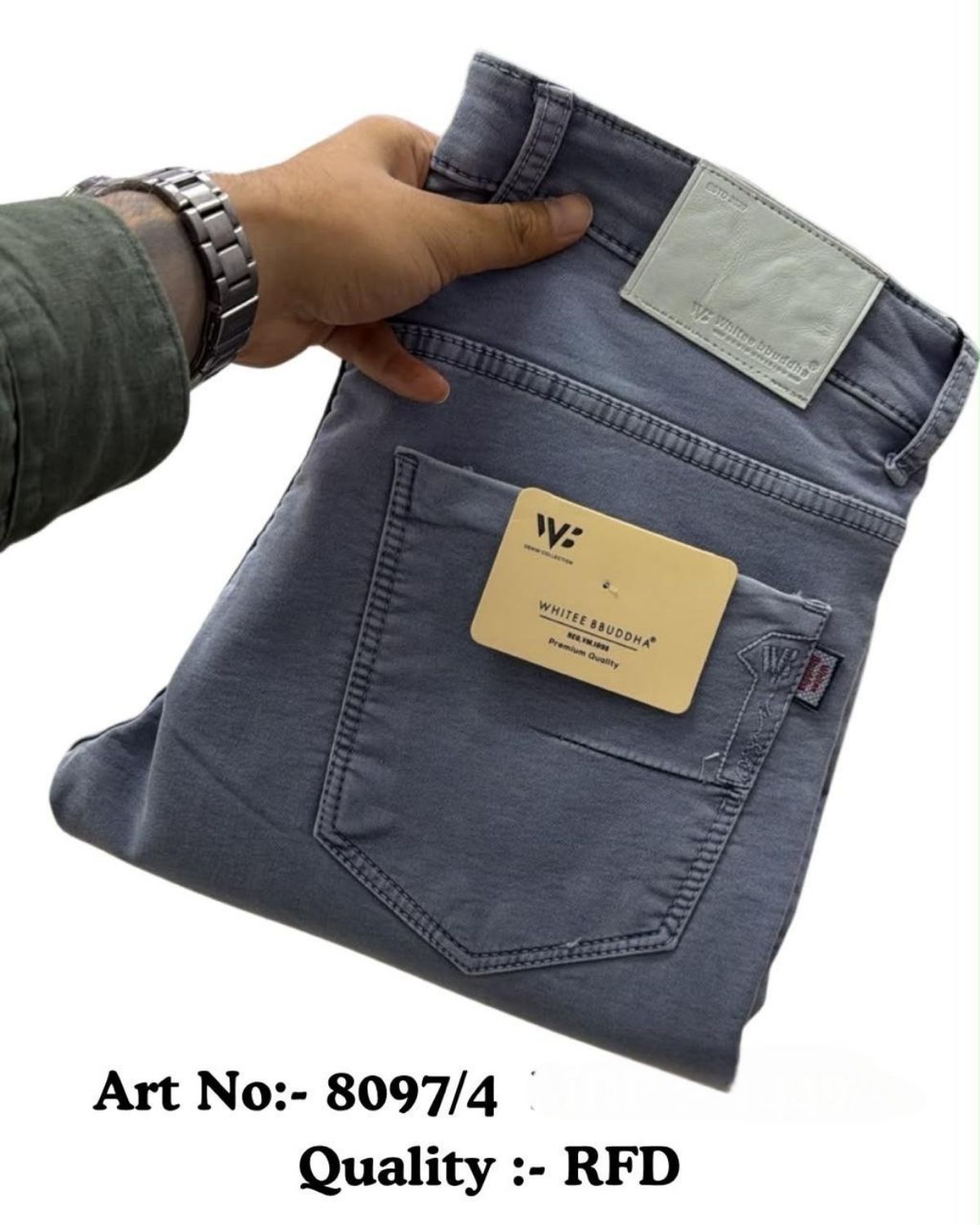 Whitee Budhha Men's RFD Jeans-8097/4 (28-38)