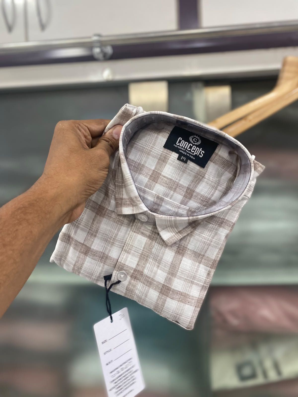 Concepts Men's Shirts Cotton Linen