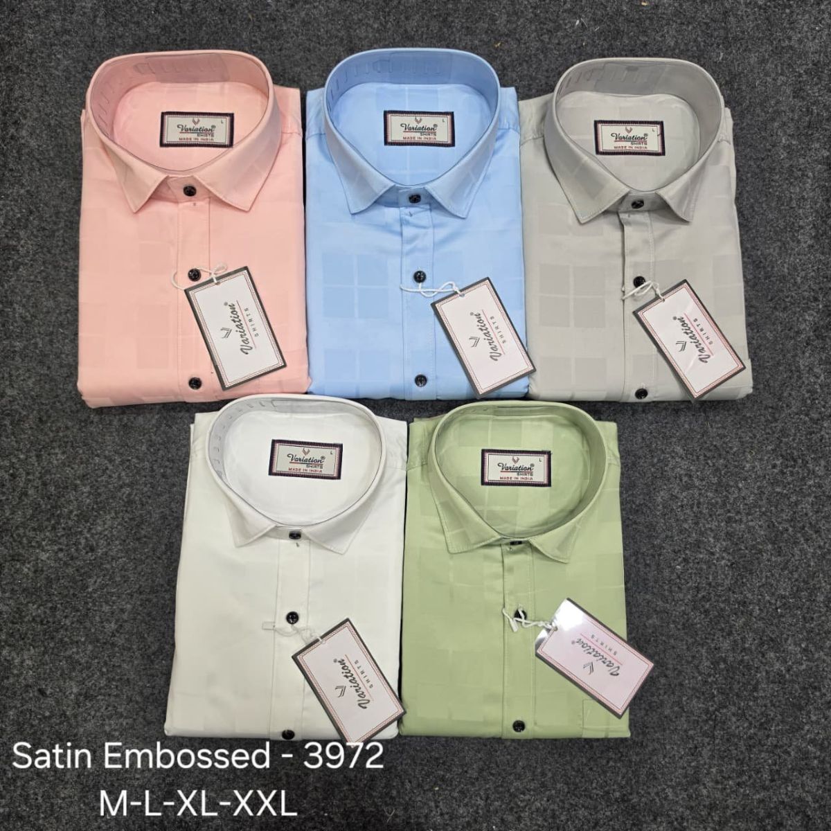 Variation Men's Shirts- 3972 (M-XL)