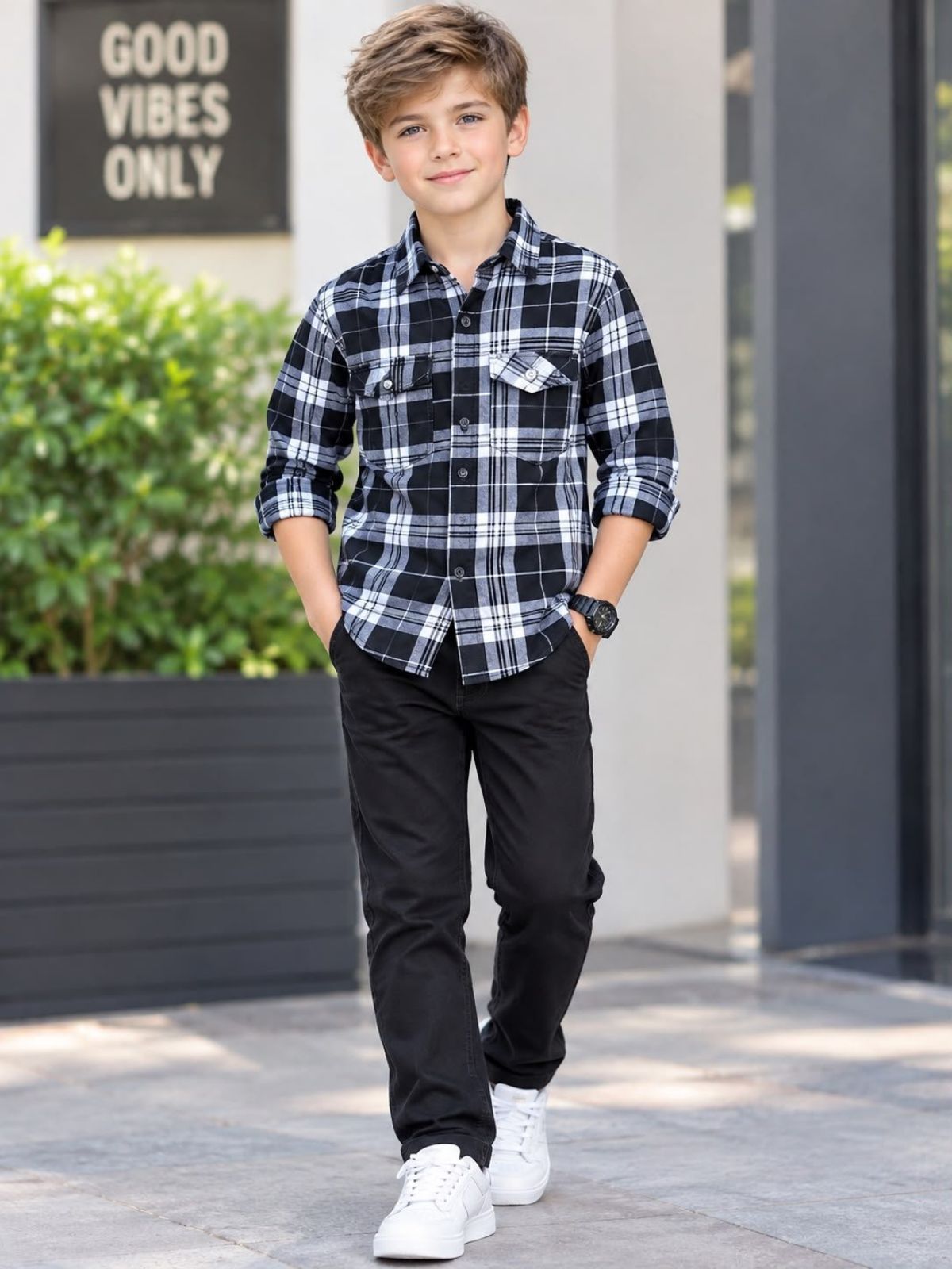 SG Fashion Kids Boys Shirts