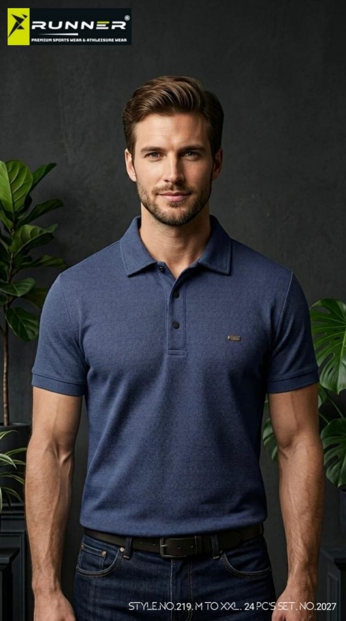 RUNNER Men's T-shirts Set D No- 219