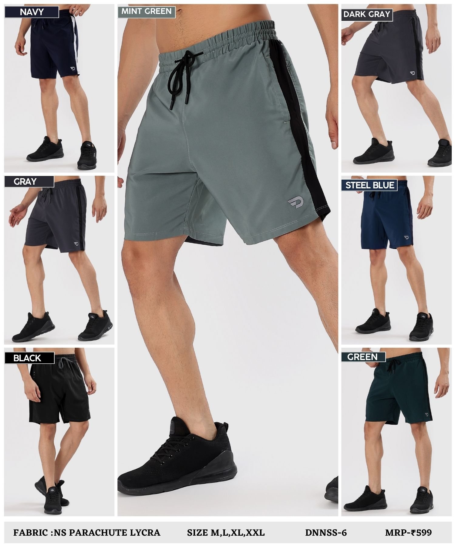Imported Ns Parachute Lycra (15% Lycra,130 GSM)