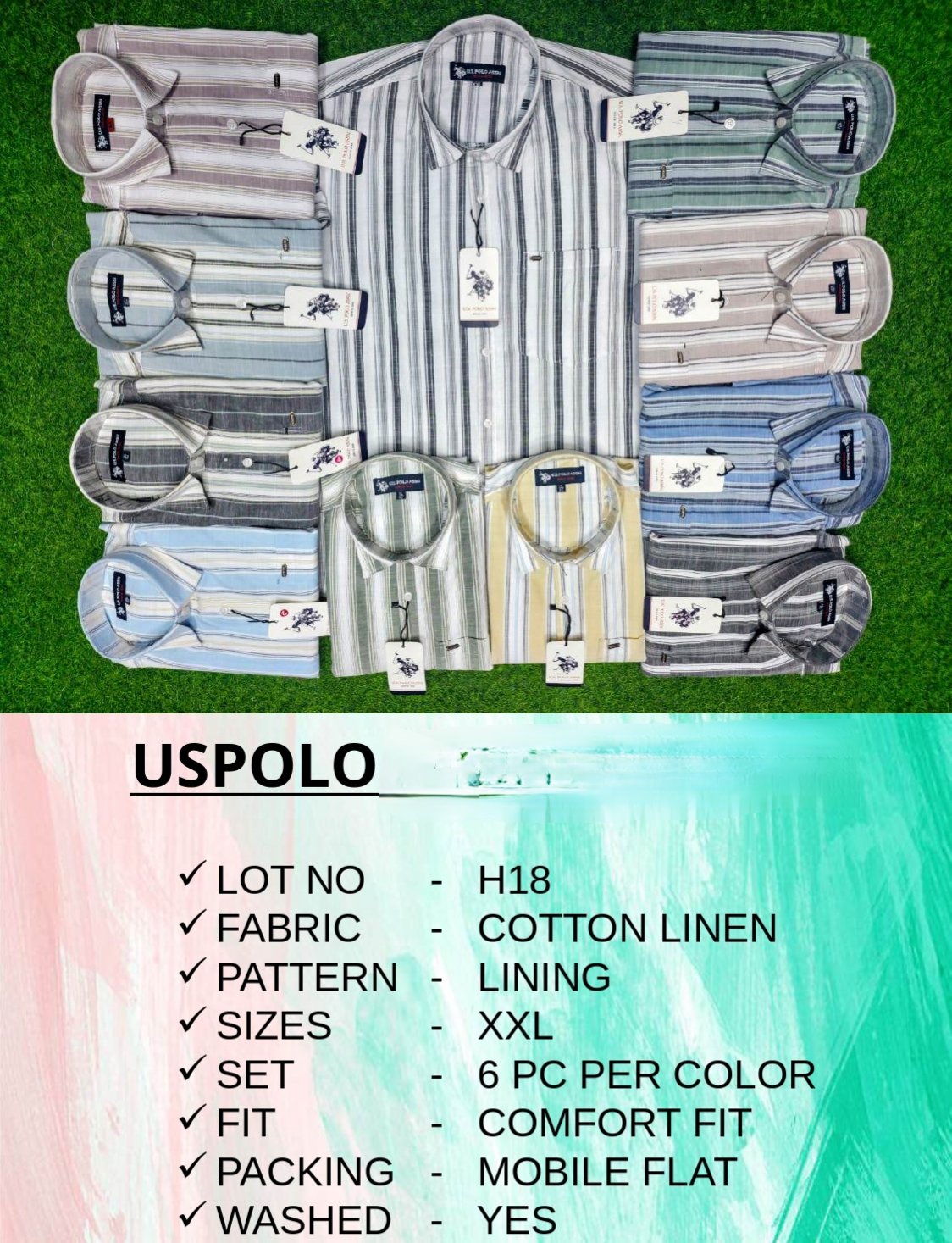Men's Shirts- USPOLO