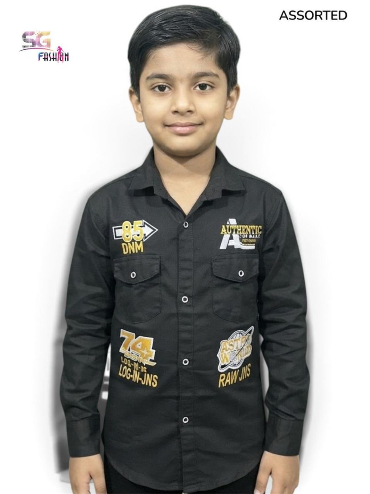 SG Fashion Kids Boys Shirts Set (2-10yrs)