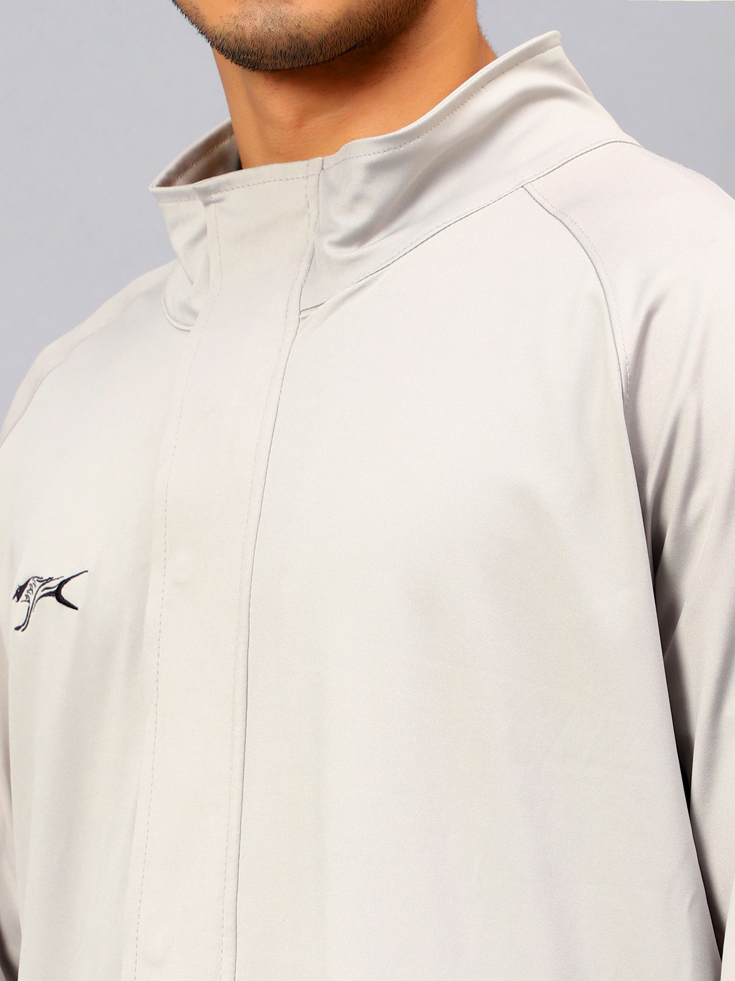 Men's Tracksuit  SNTSW105M-Light Grey/Black-S