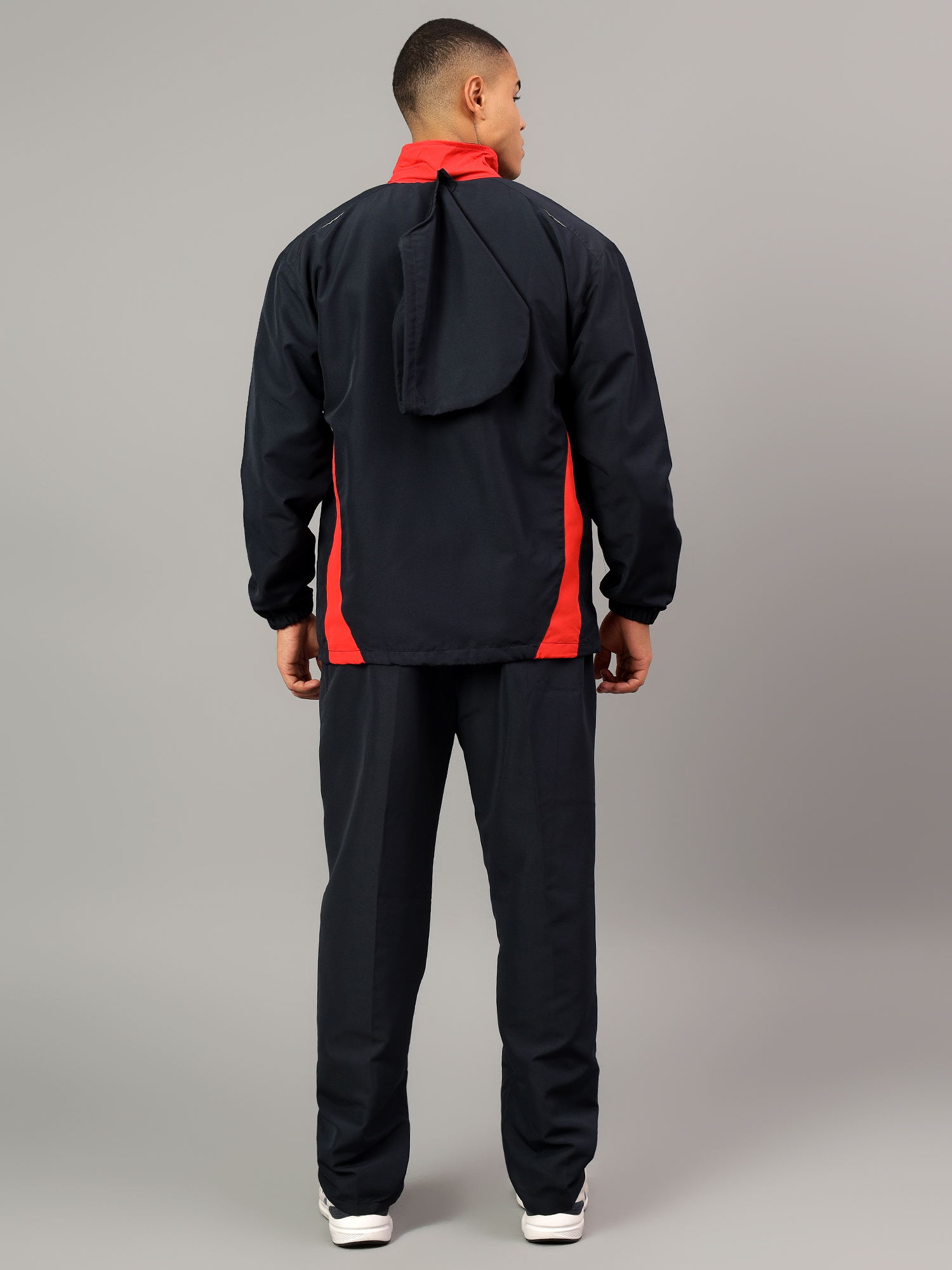 Men's Tracksuit  422A-Navy/Red-3XL-TZ
