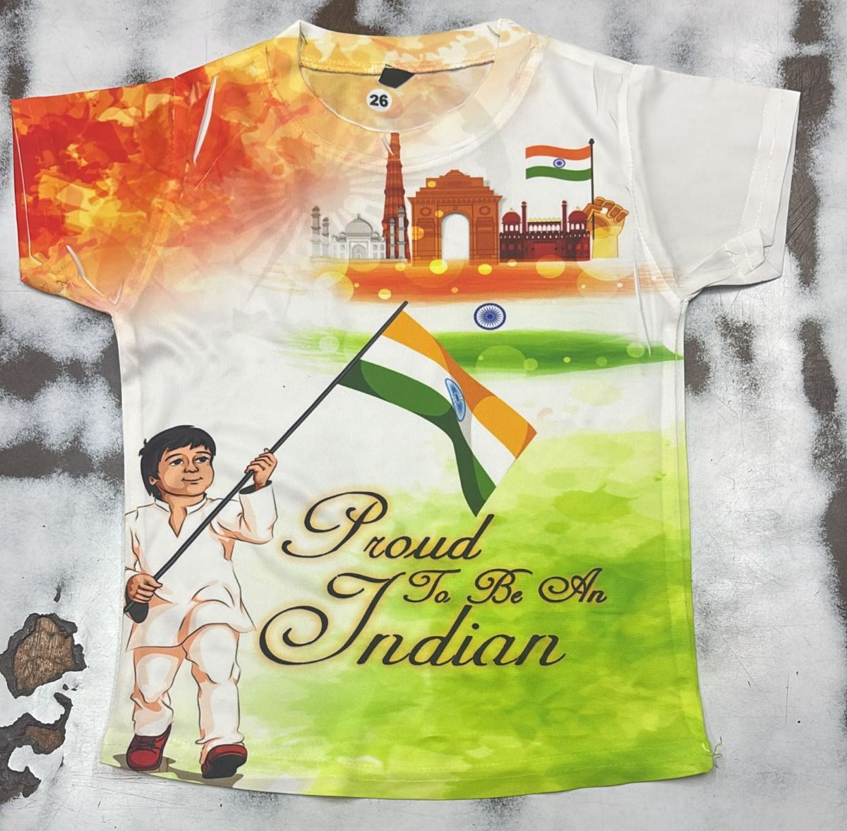 SG Fashion Kids Independence Day T-shirts Set