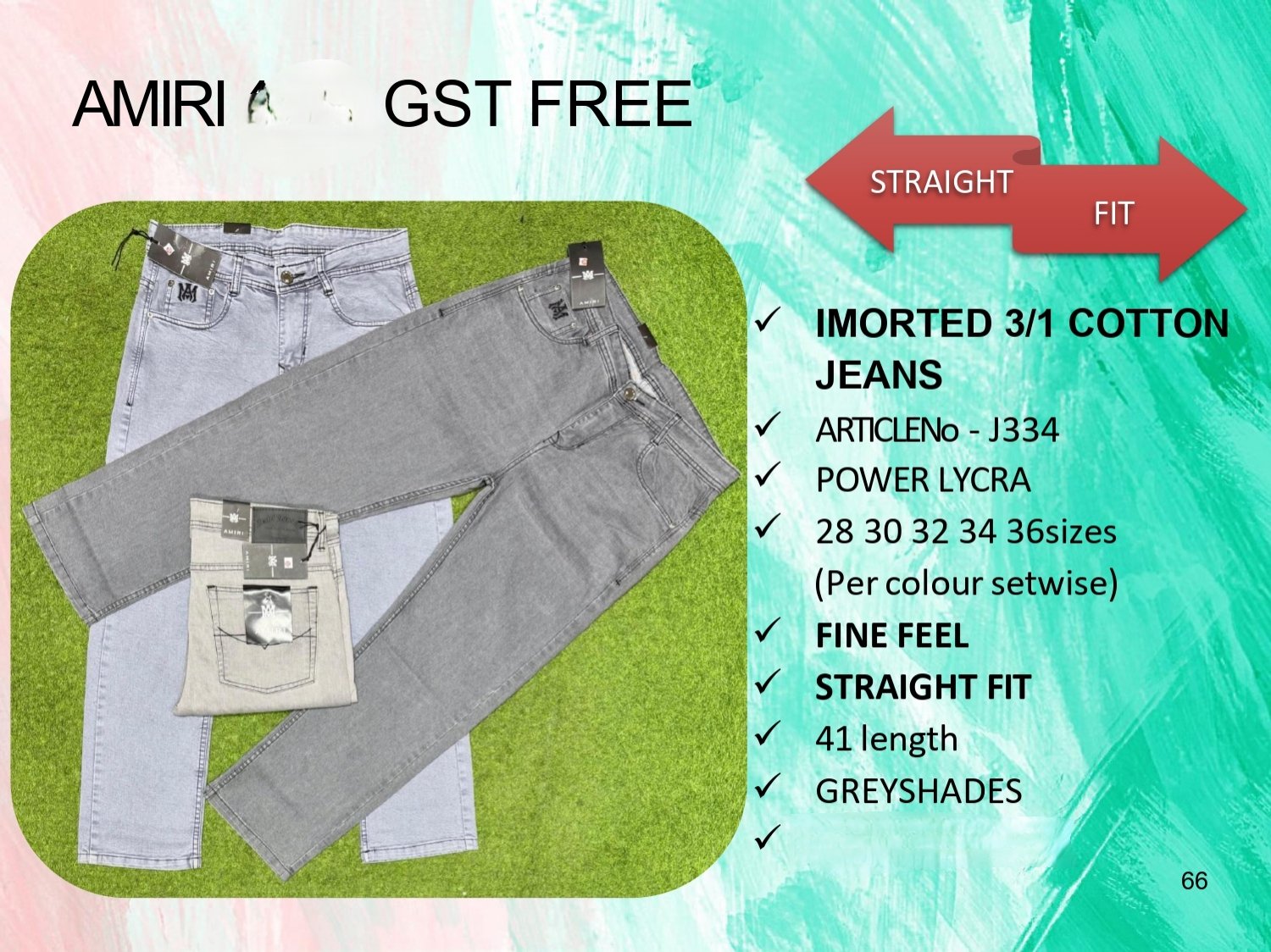 Men's Denim Jeans- AMIRI