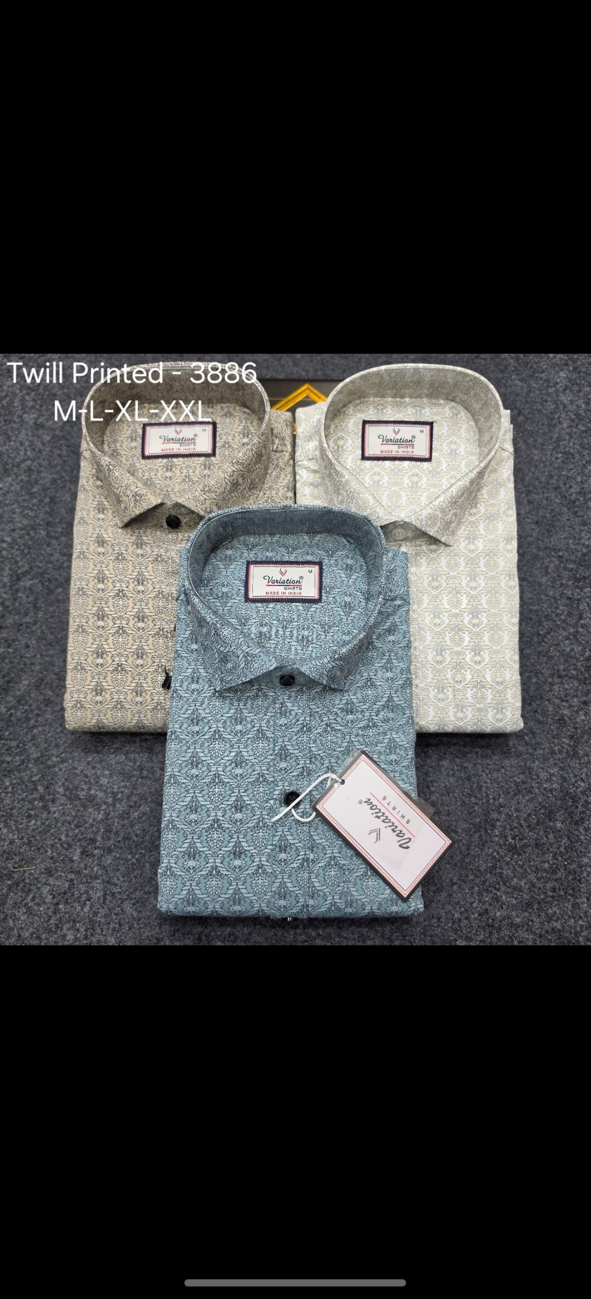 Variation Men's Shirts-3886