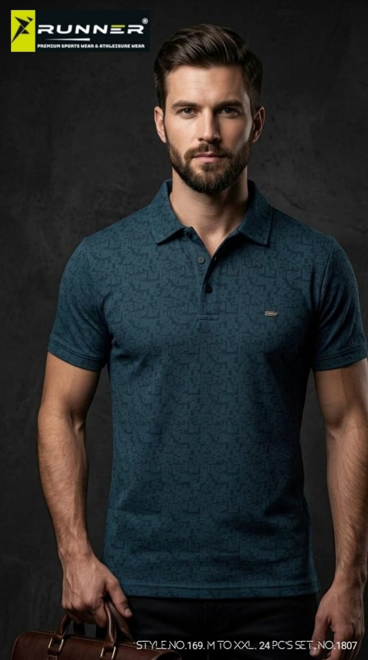 RUNNER Men's T-shirts Set D No- 169