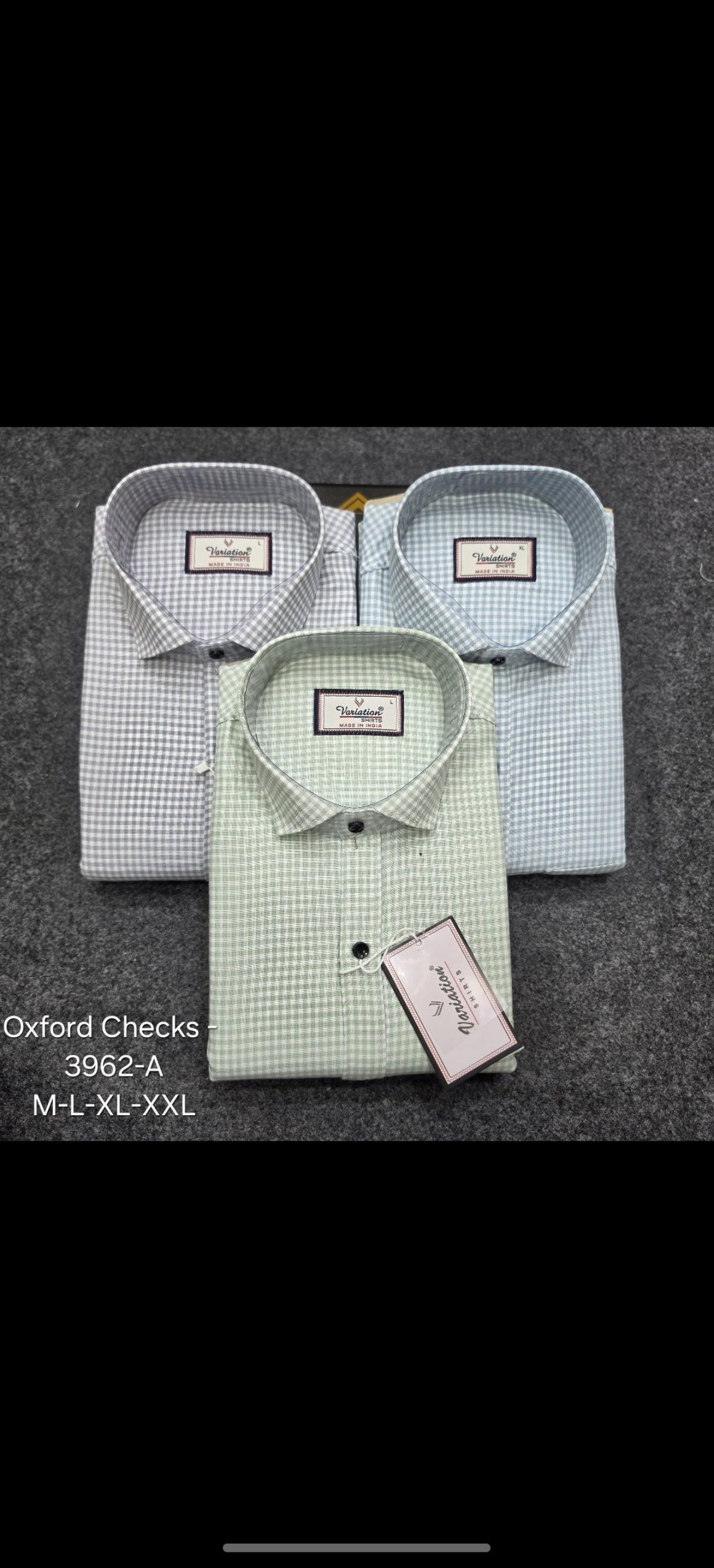 Variation Men's Shirts- 3962-A