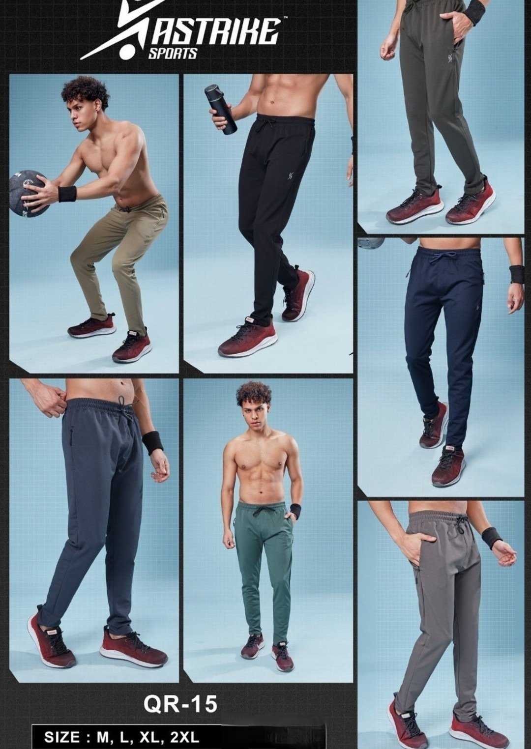 Men's Trackpants- QR-15