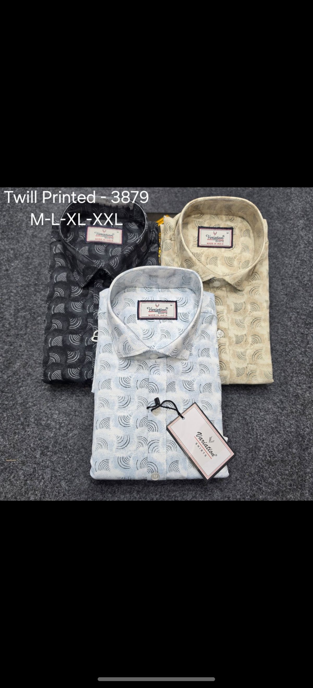 Variation Men's Shirts-3879