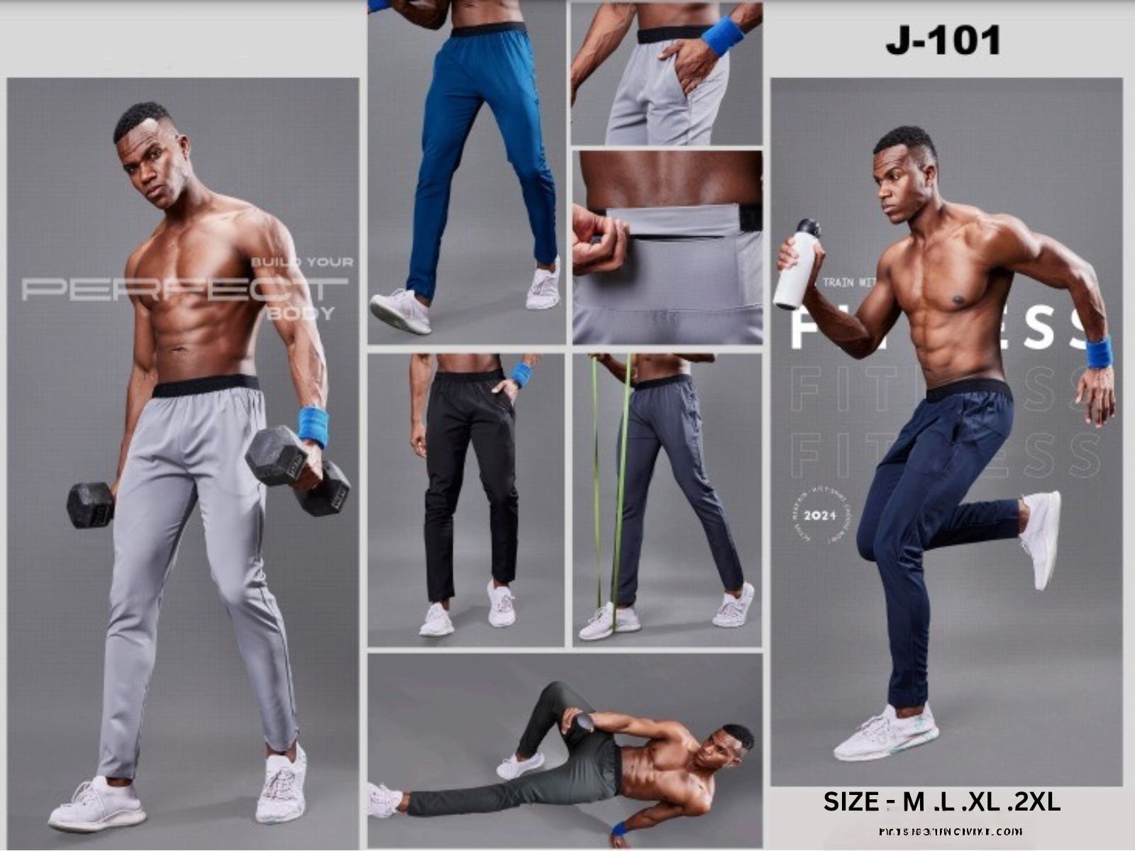Men's Trackpants- J-101