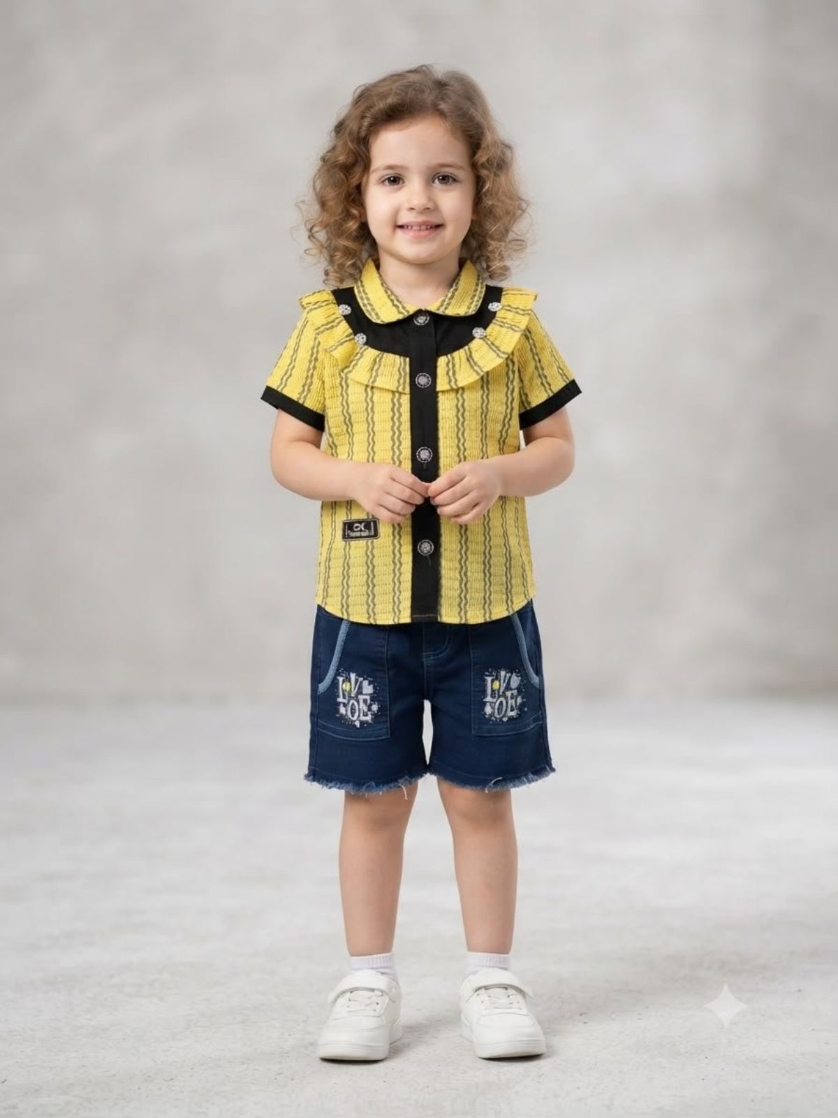 SG Fashion Kids girl top bottom Set