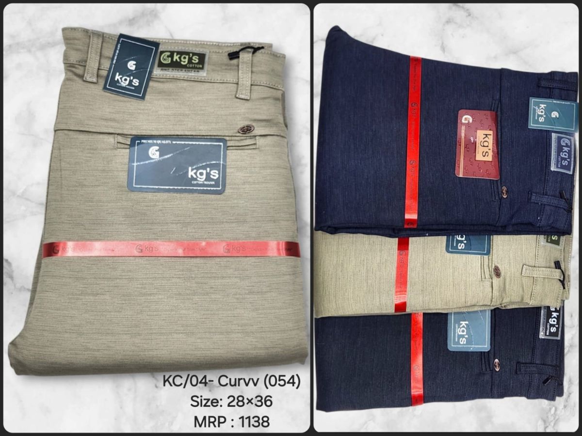 Trouser For Men's - KC/04- Curvv (054)