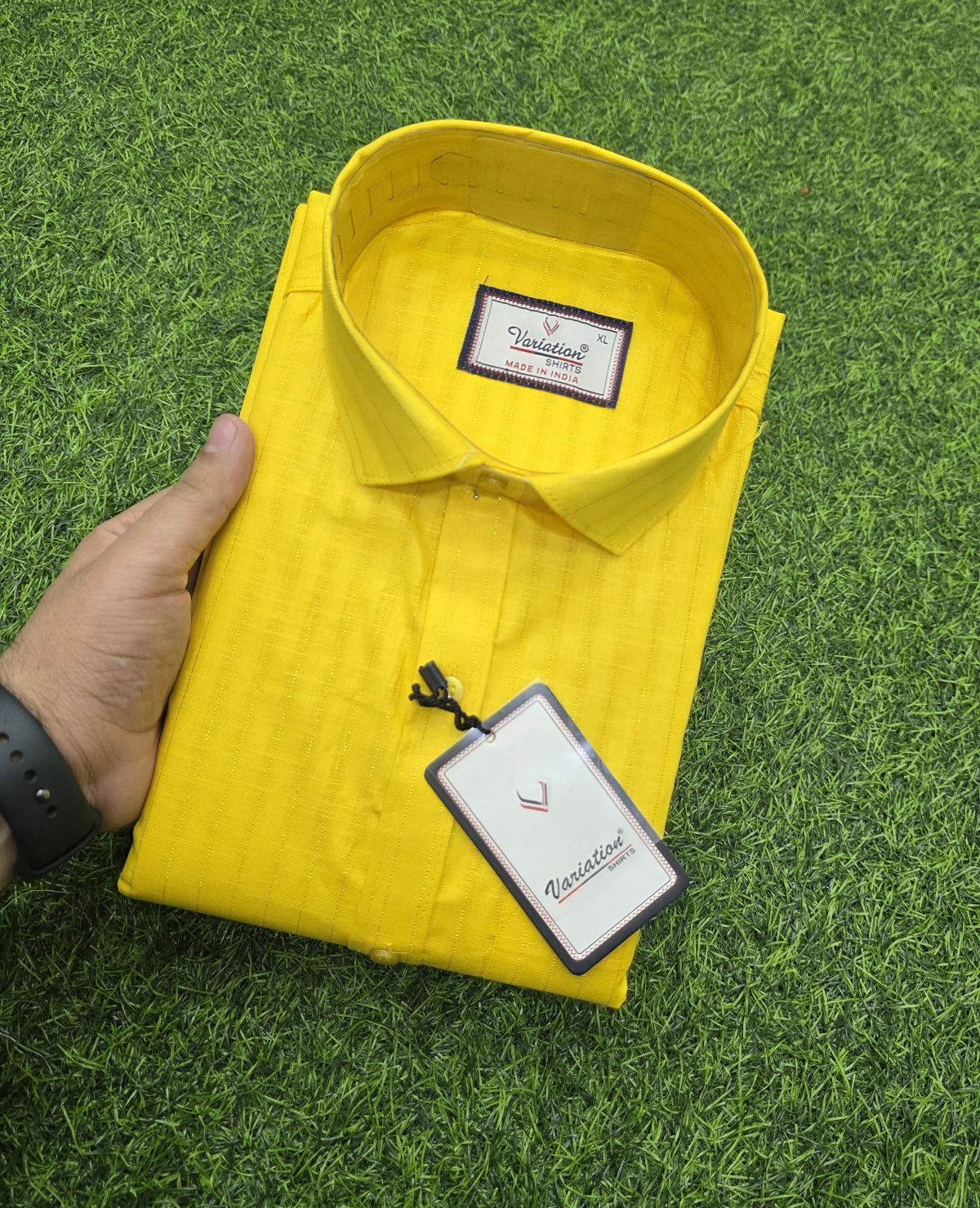 Variation Papper Cotton Stripes Men's Shirts