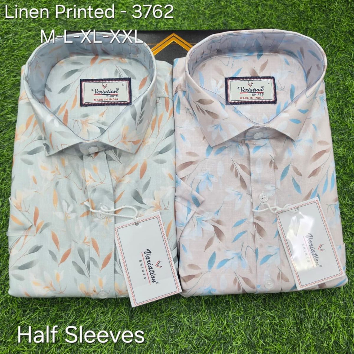 Variation Linen Printed Men's Shirts- 3762
