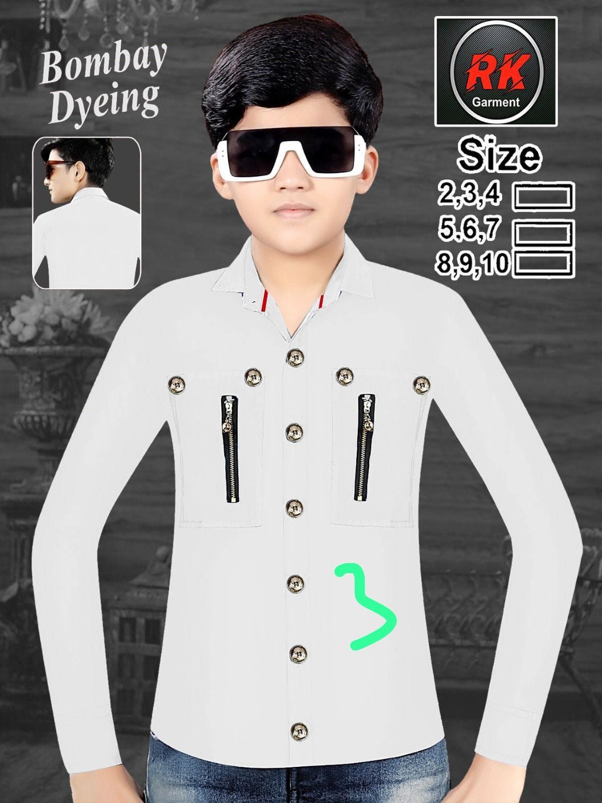 SG Fashion Kids Boys Shirts Set (2-10yrs)