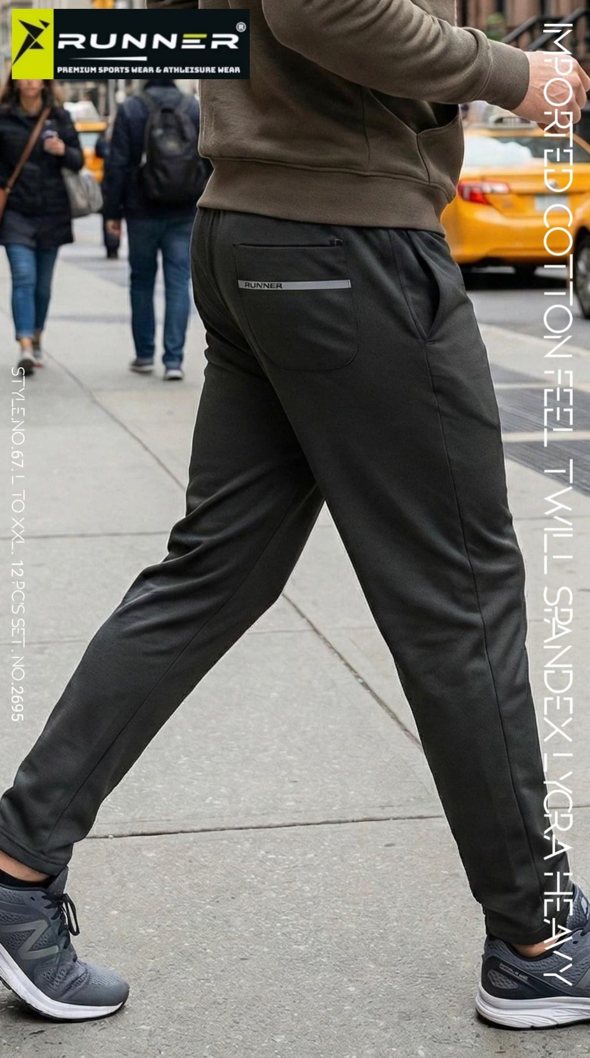 RUNNER Men's Trackpants D No- 67
