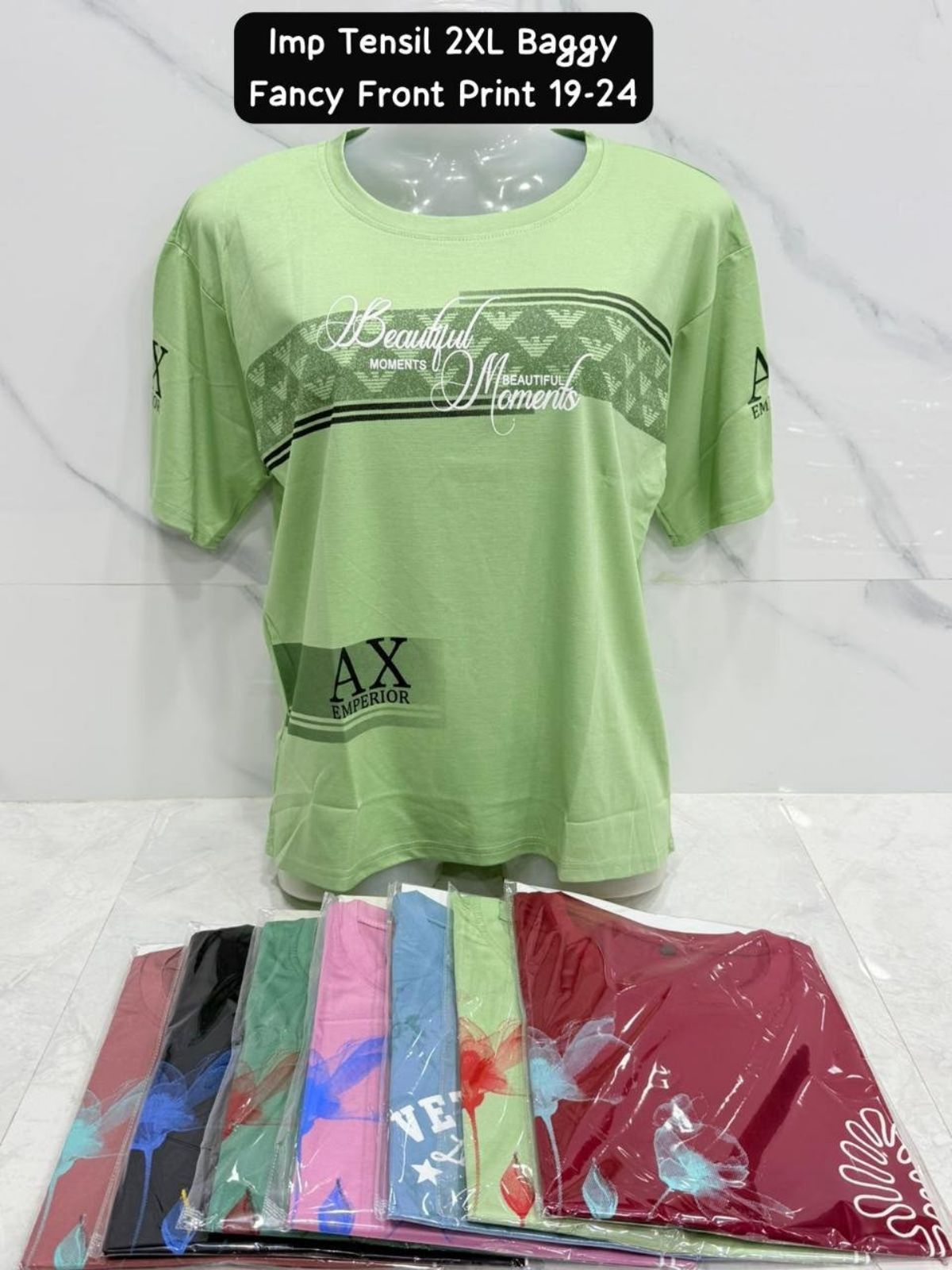 Women's IMP Tencil 2XL DTF Puff and Spray T-shirts