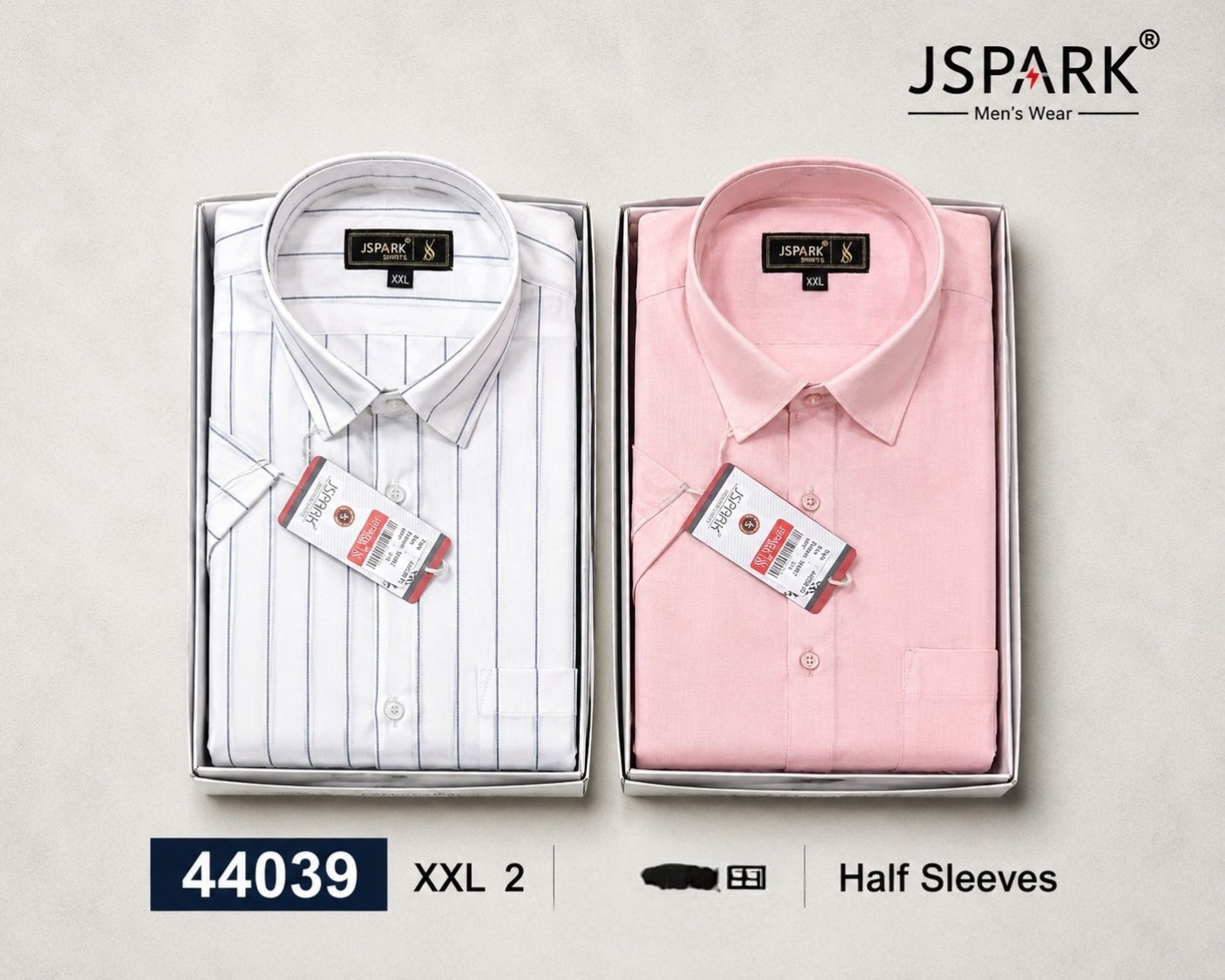 Jspark Shirts- 44039 (Half Sleeve)