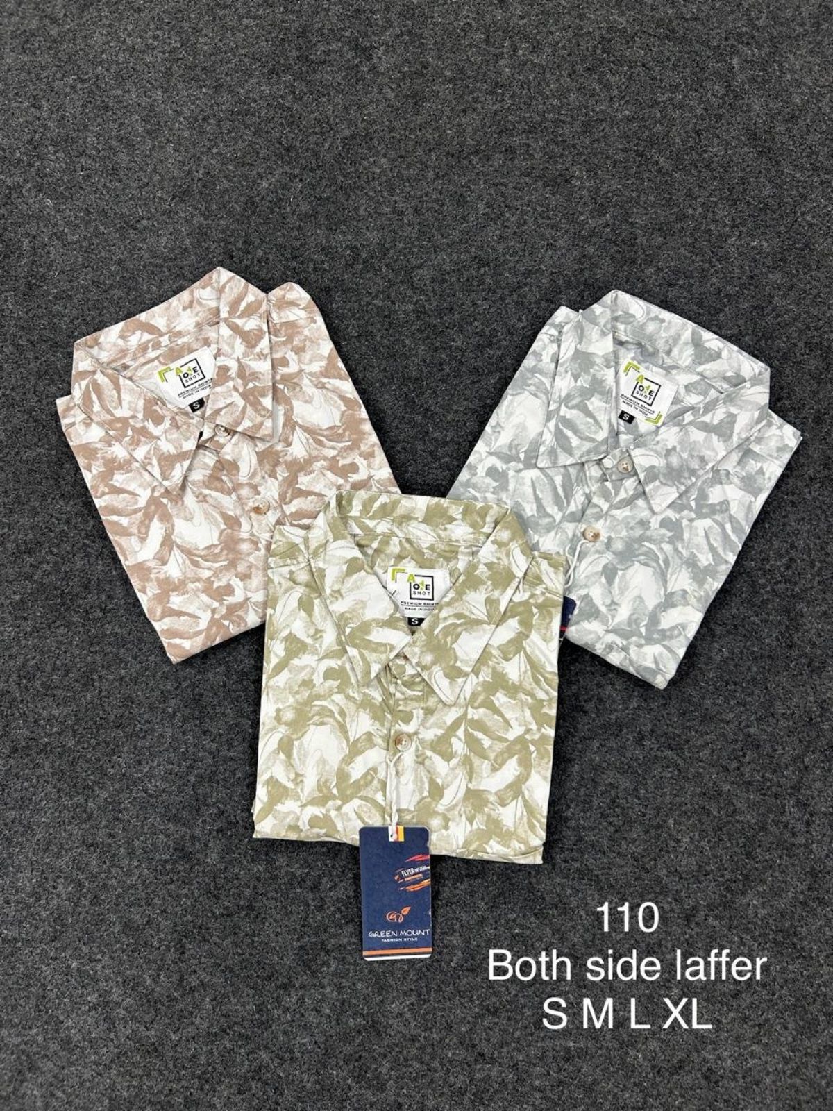 Shree Yash Both Side Laffer Men's Shirts-110