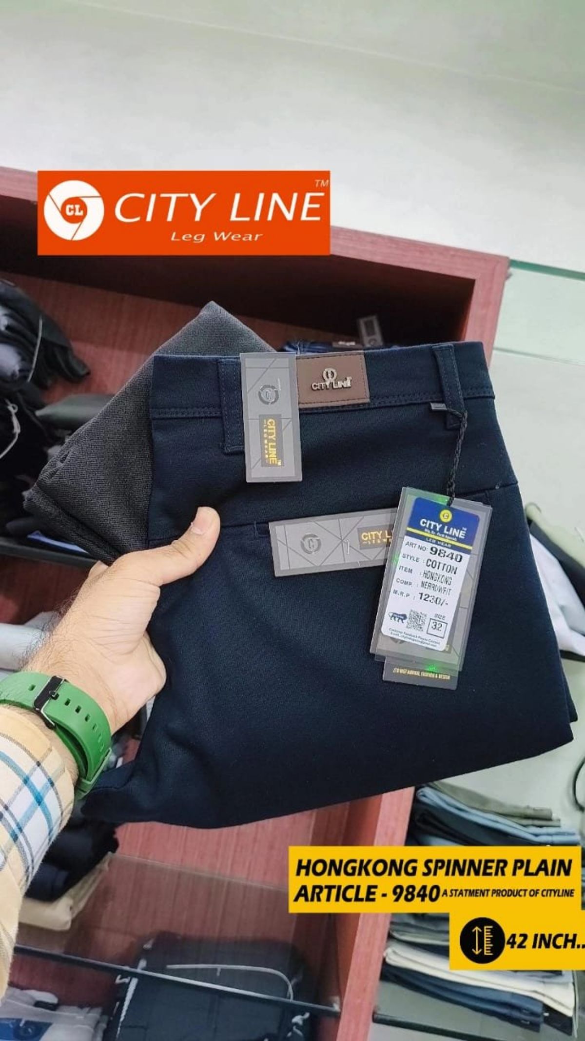 Men's Premium Formal Pants -9840