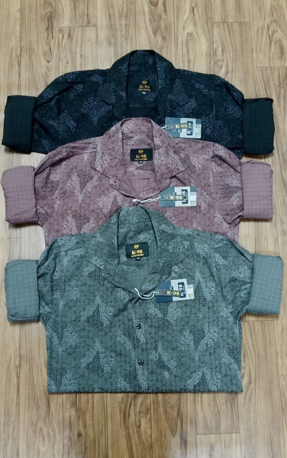 Poly Dobby Shirts for Men's