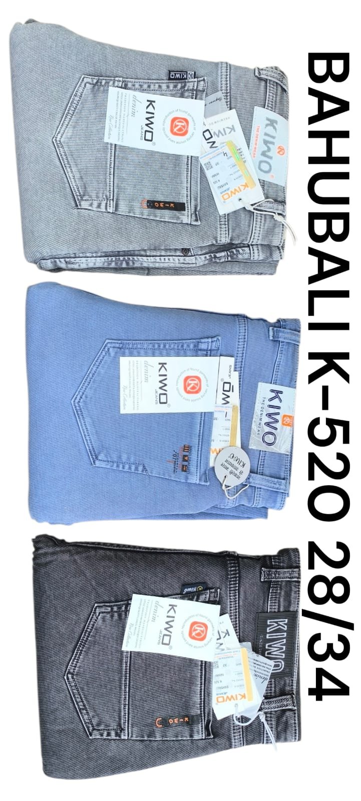 Kivo Jeans- Bahubali K-520