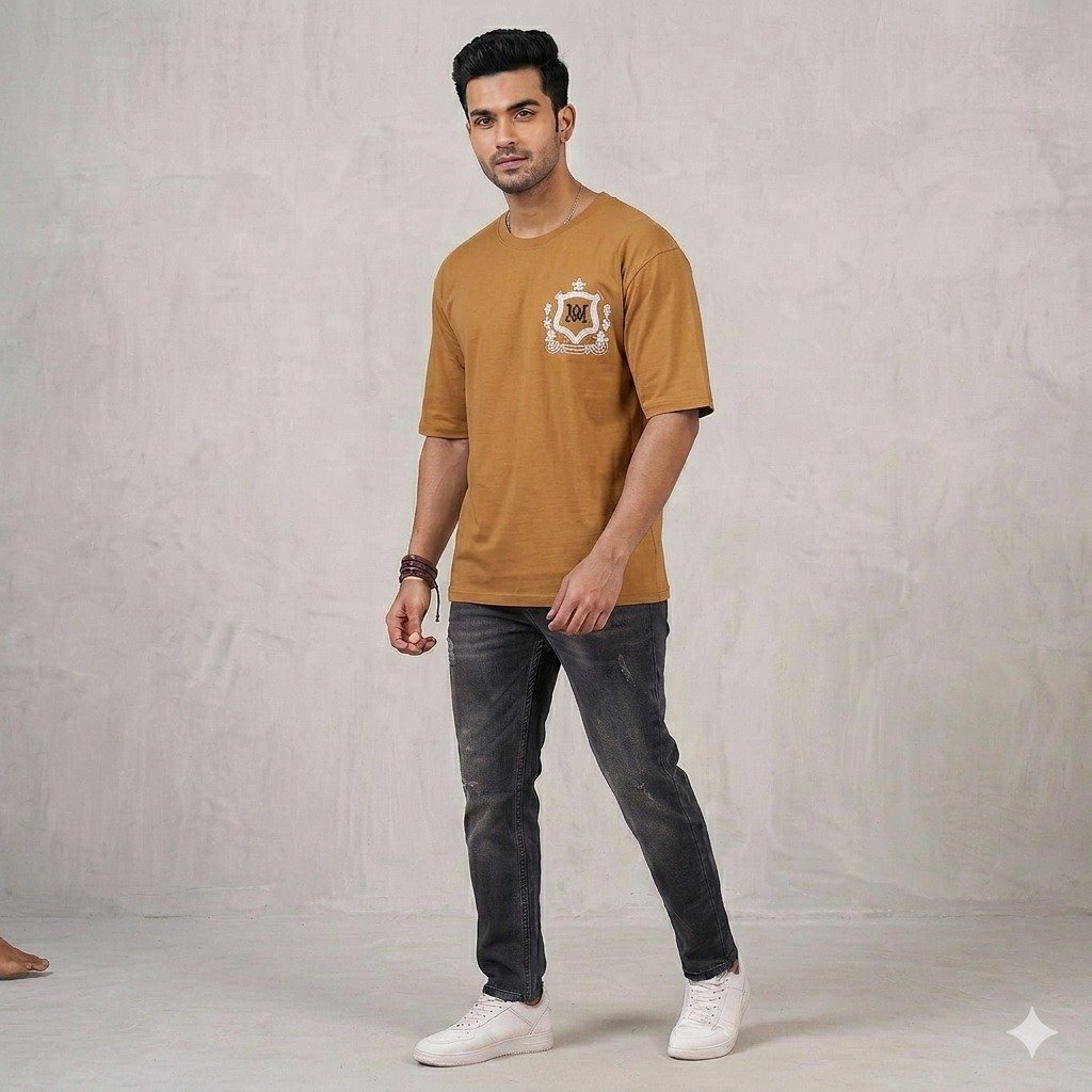 Men's Amiri Fake Cotton down Shoulder T-shirts