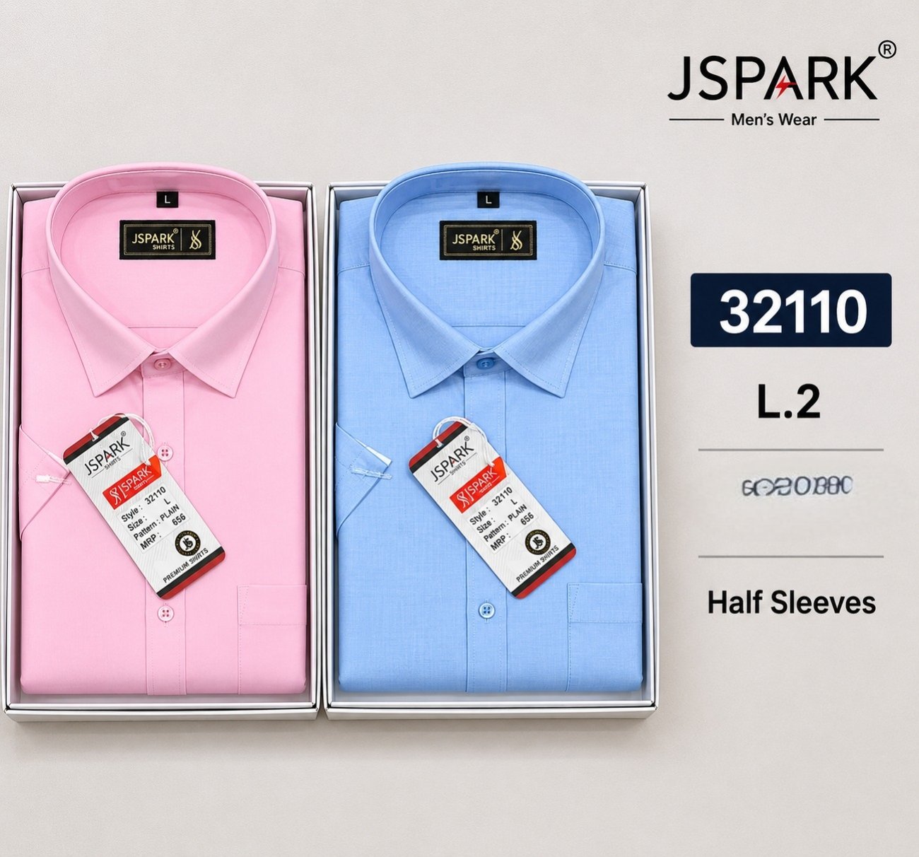 Jspark Shirts- 32110 (half sleeve)