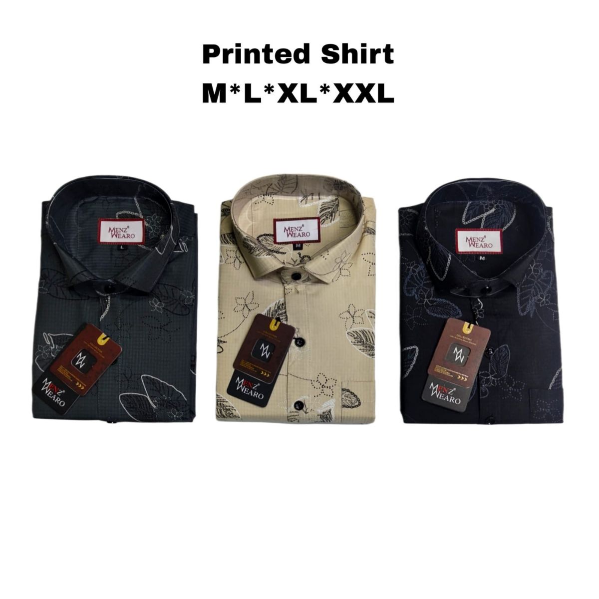 Menz Premium Quality Men's Printed Shirts