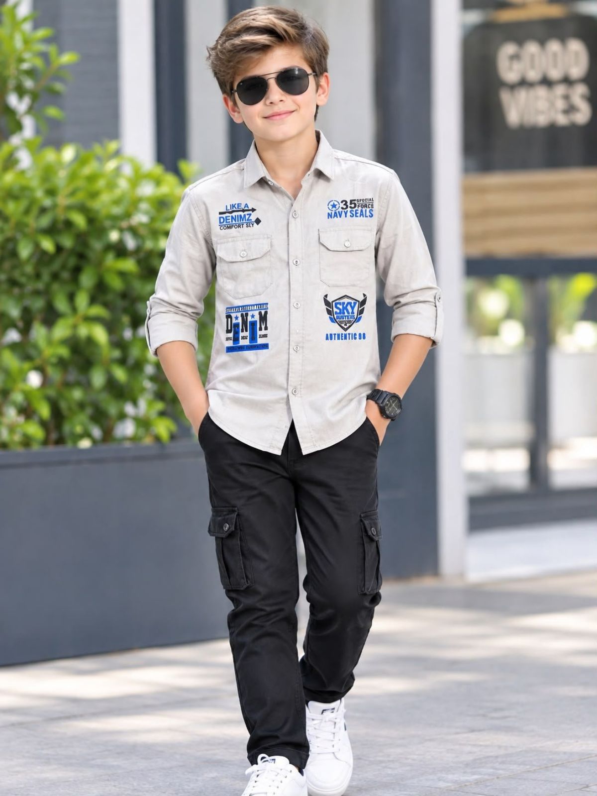 SG Fashion Kids Boys Shirts